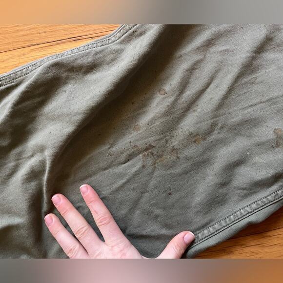 50s Vintage Korean Era Cotton Sateen Pants - Picture 6 of 13